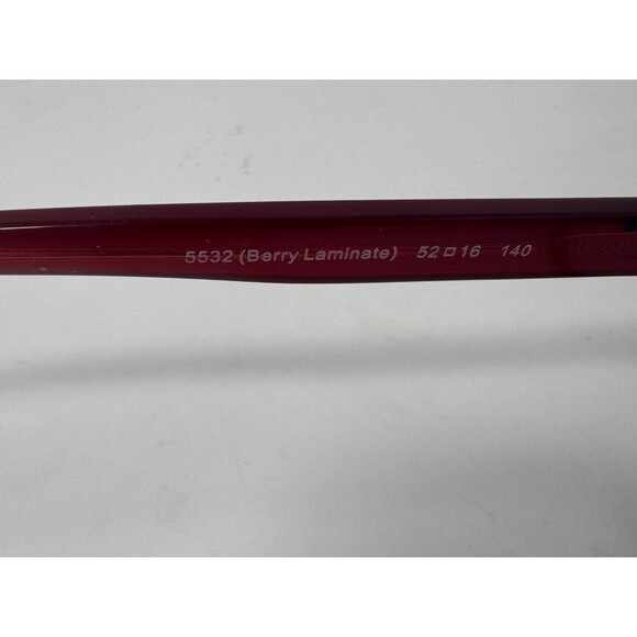 Coach Eyeglass Frames HC 6129 52-16-140 Berry Laminate 5532 main image 9